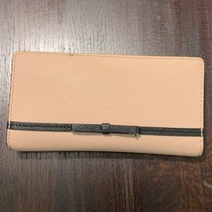 Kate Spade Beige and Black Wallet